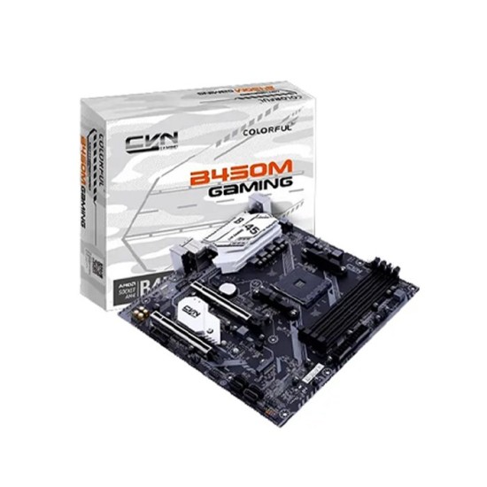 COLORFUL CVN B450M MATX AMD GAMING MOTHERBOARD