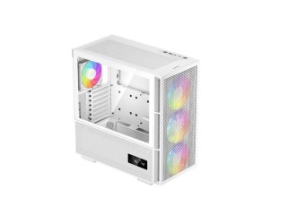 DEEPCOOL CH560 DIGITAL WH MID TOWER MICRO-ATX CASING WHITE