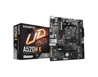 GIGABYTE A520M K AMD AM4 Micro ATX Motherboard