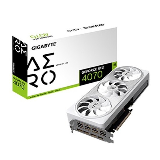 Gigabyte GeForce RTX­­ 4070 AERO OC 12GB GDDR6X Graphics Card