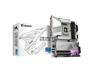 Gigabyte Z790 AORUS ELITE AX ICE 14th,13th And 12th Gen DDR5 Motherboard