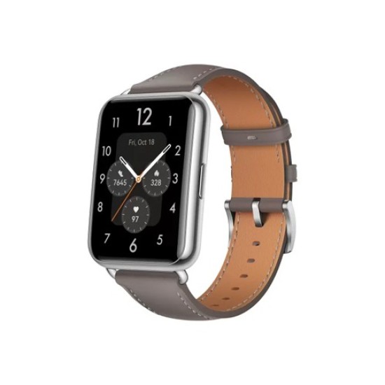 Huawei Watch Fit 2 Leather Strap Classic Smartwatch