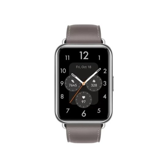 Huawei Watch Fit 2 Leather Strap Classic Smartwatch