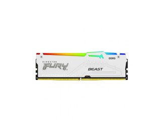 Kingston FURY Beast 16GB 6000MHz DDR5 RGB Desktop RAM White