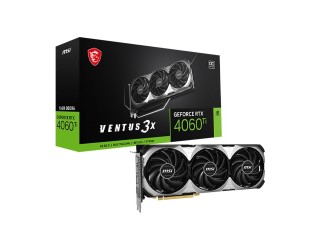 MSI GeForce RTX 4060 TI VENTUS 3X 16G OC GDDR6 Graphics Card