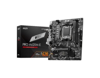 MSI PRO A620M-E DDR5 AMD AM5 mATX Motherboard