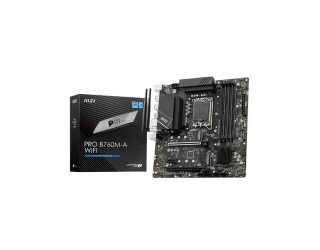MSI PRO B760M-A WIFI 12th Gen & 13th Gen mATX Motherboard