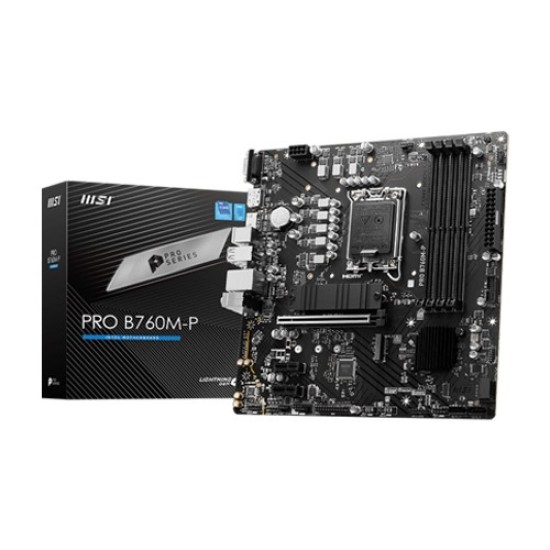 MSI PRO B760M-P DDR5 mATX Motherboard