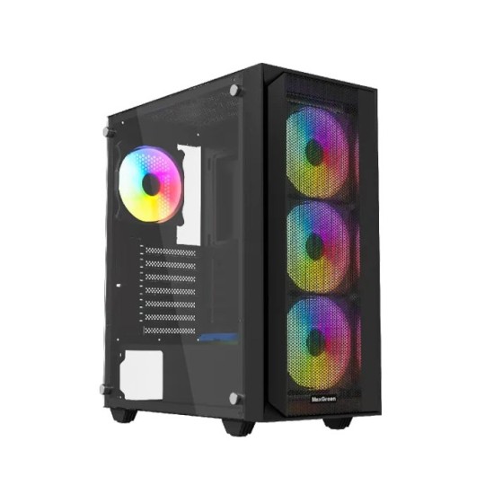 MaxGreen 2605 Mid-Tower ARGB ATX Gaming Case