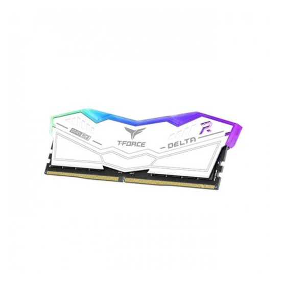 Team Delta RGB 16GB DDR5 6400MHz White Desktop RAM