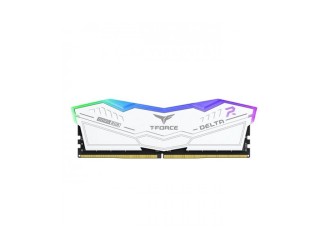 Team Delta RGB 16GB DDR5 6400MHz White Desktop RAM