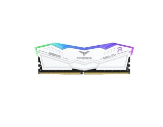 TEAM DELTA RGB WHITE 16GB DDR5 5600MHZ GAMING DESKTOP RAM