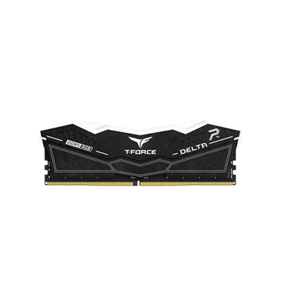 TEAM T-FORCE DELTA RGB 32GB (16GBX2) 6000MHZ DDR5 GAMING RAM Black