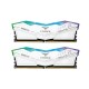 TEAM T-FORCE DELTA RGB 32GB (16GBx2) 7800MHz DDR5 Gaming RAM White 
